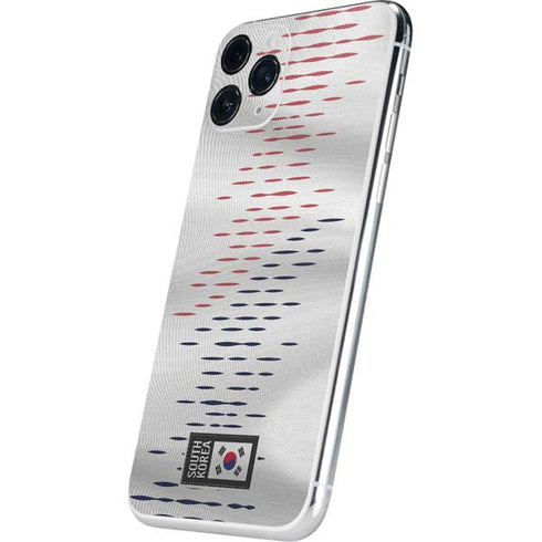 South Korea Soccer Flag iPhone 11 Pro Skin